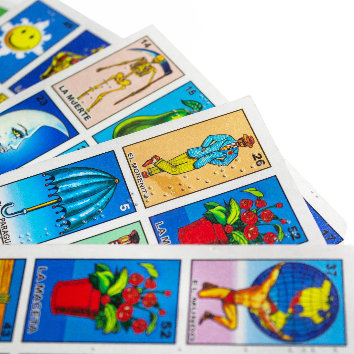 Lotería tradicional adaptada para ciegos
