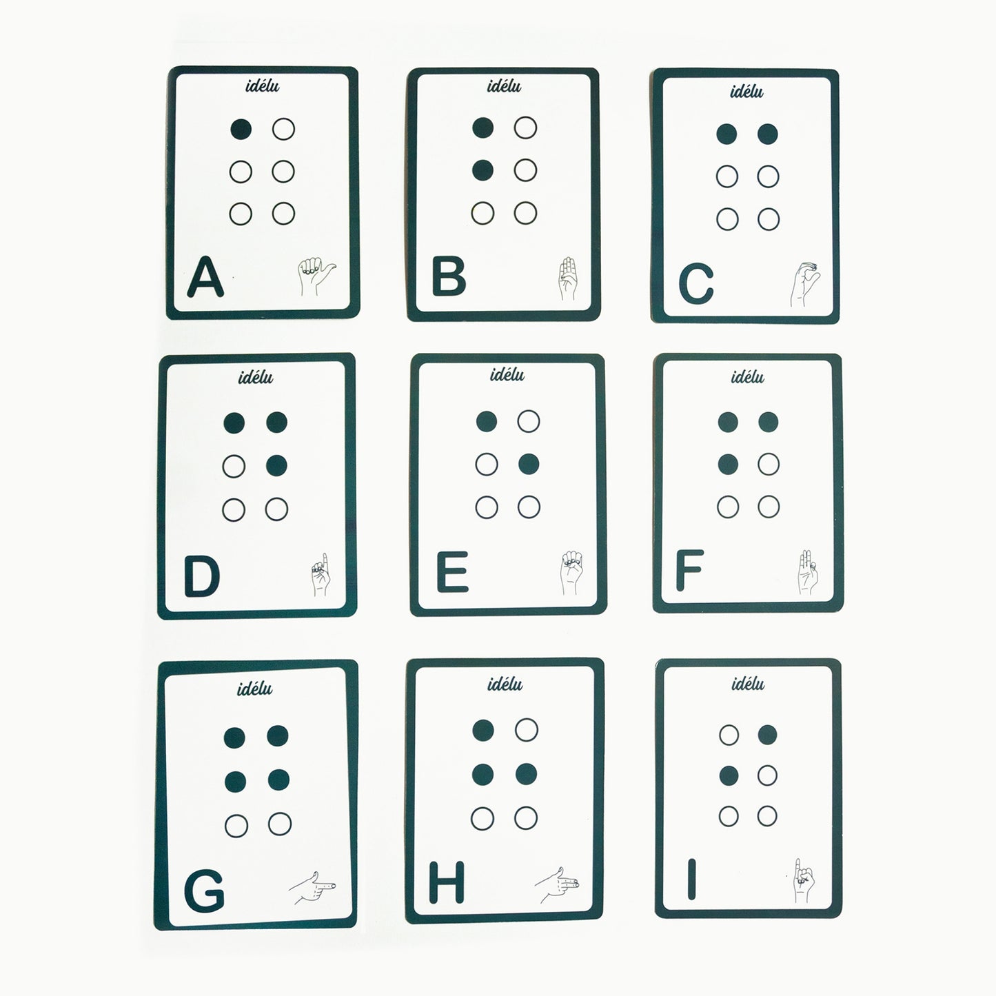 Tarjetas gigantes de Sprooch
