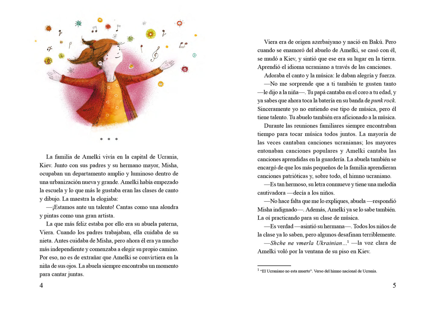 La voz de Amelia