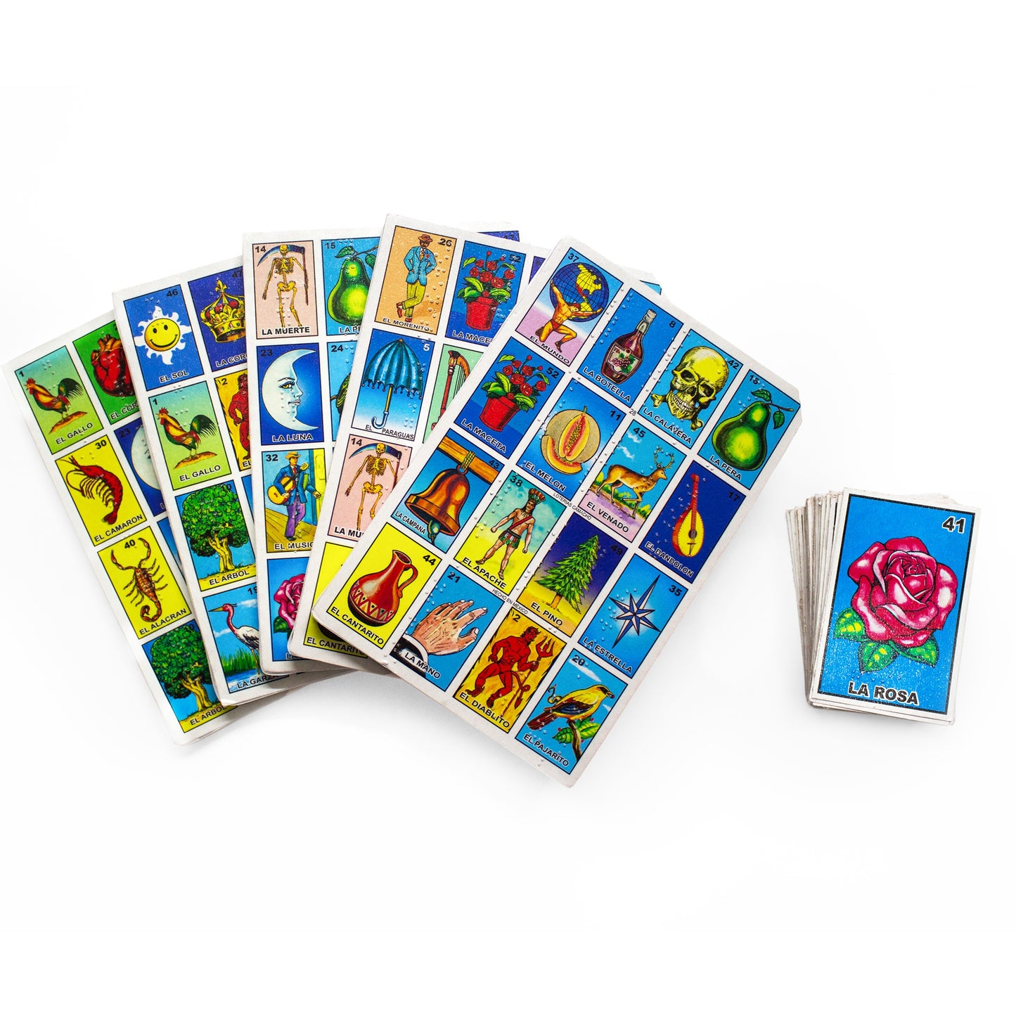 Lotería tradicional adaptada para ciegos